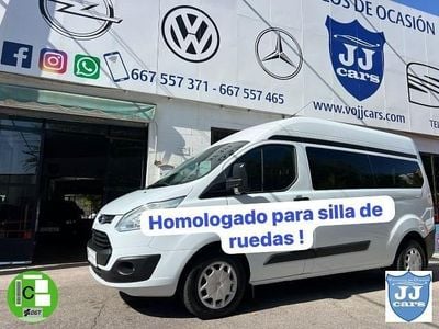 Blanco Usado 2017 Ford Transit Custom Trend Familiar | 20.500 € (Precio justo)