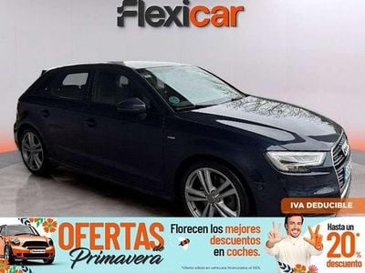 Usado Audi A3 Sportback 184 CV (135 kW) 2017 Azul Utilitario