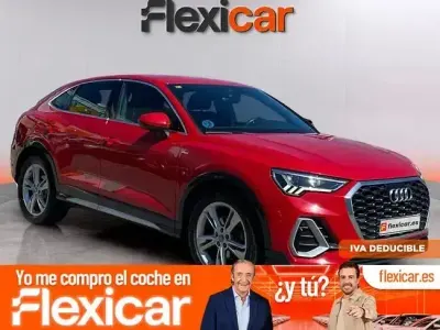 Usado Audi Q3 S-Line 150 CV (110 kW) 2020 Rojo SUV
