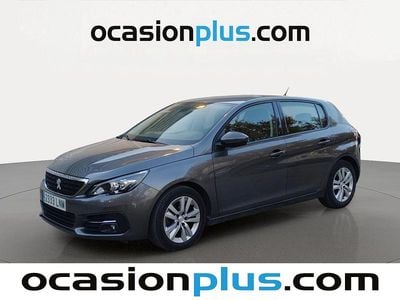 Usado Peugeot 308 Active 130 CV (95 kW) 2021 Gris oscuro Utilitario