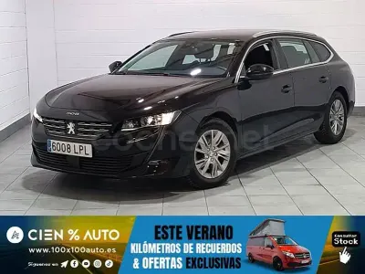 Usado Peugeot 508 SW Business-Line 130 CV (95 kW) 2021 Negro Familiar
