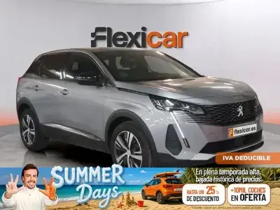 Usado Peugeot 3008 Allure 130 CV (95 kW) 2024 Gris SUV
