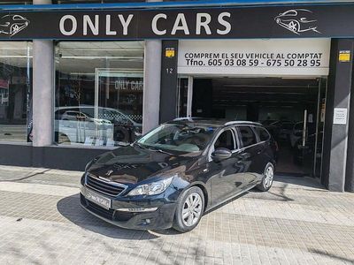 Usado Peugeot 308 SW Business-Line 120 CV (88 kW) 2017 Negro Familiar