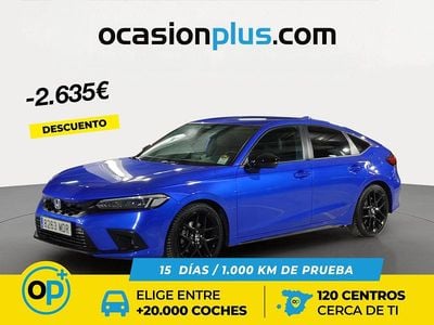 Usado Honda Civic Sport 184 CV (135 kW) 2023 Azul Berlina