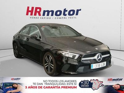 Usado Mercedes A200 163 CV (119 kW) 2021 Negro Berlina