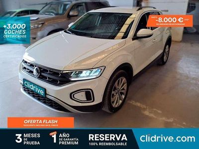 Begagnad VW T-Roc Life 116 HK (85 kW) 2022 Vit SUV