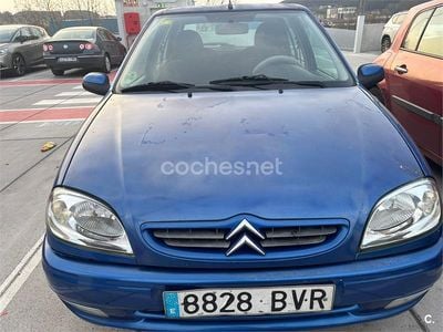 Usado Citroën Saxo 75 CV (55 kW) 2002 Azul Utilitario
