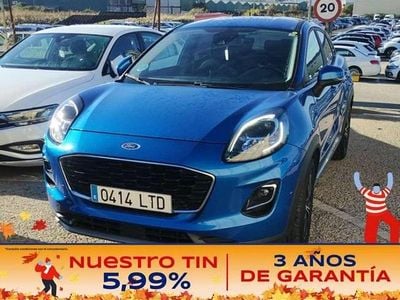 Azul Usado 2021 Ford Puma Titanium SUV | 12.627 € (Precio justo)