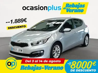 Usado Kia Ceed GT 90 CV (66 kW) 2017 Gris plata Utilitario