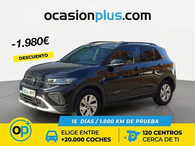 Usado VW T-Cross Life 116 CV (85 kW) 2024 Negro SUV