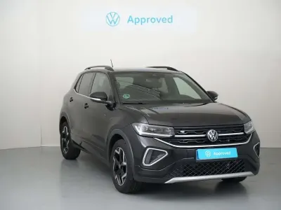 Usado VW T-Cross R-line 116 CV (85 kW) 2025 Negro SUV