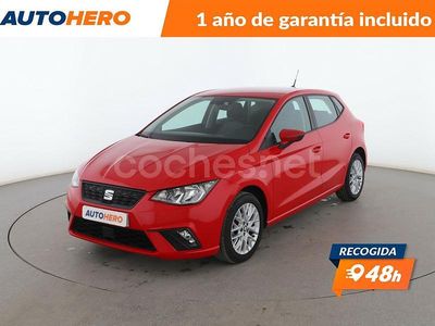 Usado Seat Ibiza Style 95 CV (69 kW) 2021 Rojo Berlina