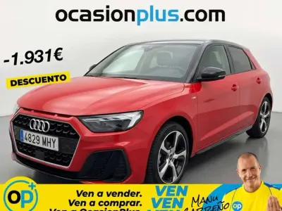 Usado Audi A1 Sportback S-Line 95 CV (69 kW) 2023 Rojo Utilitario