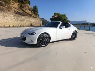 Usado Mazda MX5 160 CV (117 kW) 2018 Blanco Descapotable