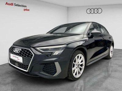 Negro Usado 2021 Audi A3 Sportback e-tron S-Line Utilitario | 36.400 €