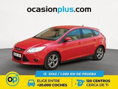 Usado Ford Focus Trend+ 125 CV (91 kW) 2015 Rojo Utilitario