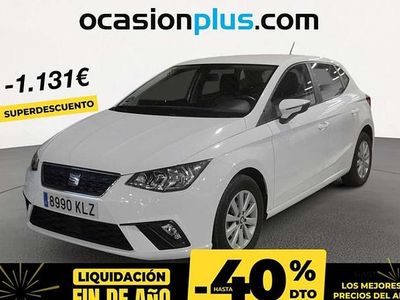 Usado Seat Ibiza Style 90 CV (66 kW) 2018 Blanco Utilitario