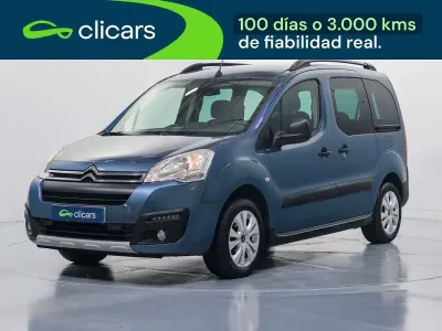 Usado Citroën e-Berlingo PureTech 110 CV (80 kW) 2018 Azul Monovolumen