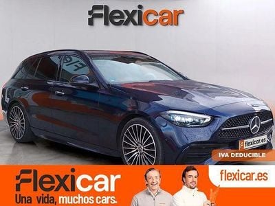 Usado Mercedes C220 200 CV (147 kW) 2022 Azul Familiar