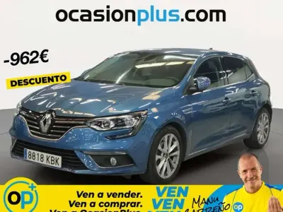Usado Renault Mégane Zen 132 CV (97 kW) 2017 Azul Utilitario