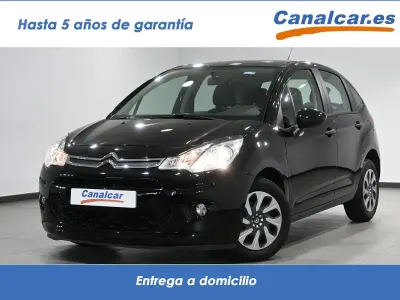 Usado Citroën C3 Live 68 CV (50 kW) 2016 Negro