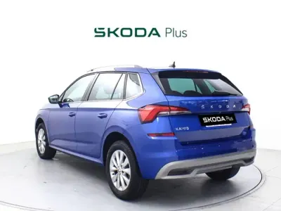 Usado Skoda Kamiq 110 CV (80 kW) 2022 Azul SUV