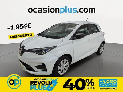 Usado Renault Zoe Life 80 kW (110 CV) 2021 Blanco Utilitario