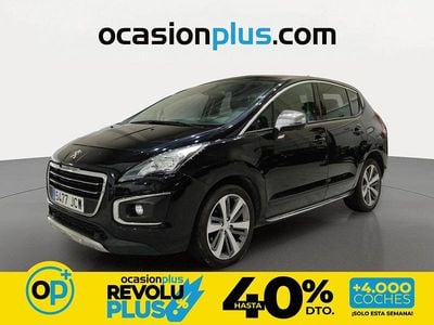 Usado Peugeot 3008 Allure 156 CV (114 kW) 2015 Negro Monovolumen