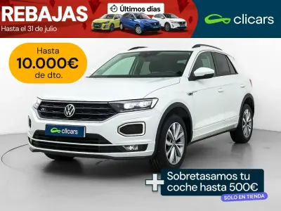 Usado VW T-Roc Life 110 CV (80 kW) 2022 Blanco SUV