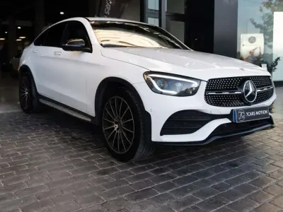 Usado Mercedes GLC300 245 CV (180 kW) 2020 Blanco Coupe