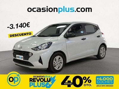 Usado Hyundai i10 67 CV (49 kW) 2022 Gris / plata Utilitario