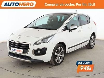 Usado Peugeot 3008 Allure 130 CV (95 kW) 2015 Blanco Familiar