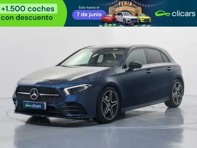 Usado Mercedes A180 116 CV (85 kW) 2020 Azul Berlina