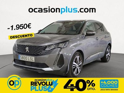 Usado Peugeot 3008 Allure 130 CV (95 kW) 2021 Gris Pickup/Camioneta