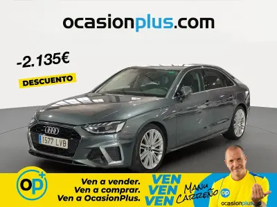Usado Audi A4 S-Line 136 CV (100 kW) 2021 Gris Berlina