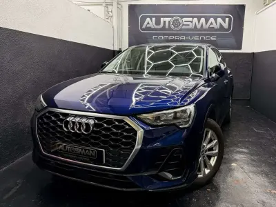 Usado Audi Q3 Premium 150 CV (110 kW) 2021 Azul SUV