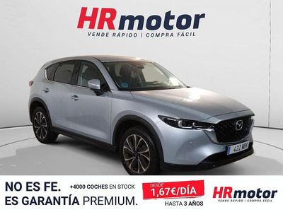 Usado Mazda CX-5 165 CV (121 kW) 2022 Gris / plata SUV