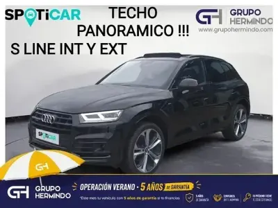 Usado Audi Q5 Advanced Plus 204 CV (150 kW) 2020 Negro SUV