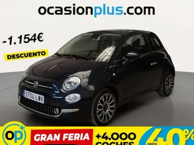 Usado Fiat 500 Dolcevita 71 CV (52 kW) 2022 Azul Utilitario