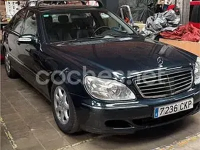 Usado Mercedes S320 197 CV (144 kW) 2003 Azul Berlina