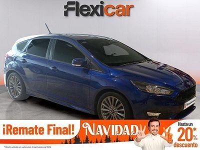 Azul Usado 2016 Ford Focus ST-Line Berlina | 11.690 € (Precio justo)