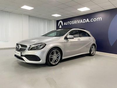 Usado Mercedes A200 136 CV (100 kW) 2017 Gris montaña (metalizado) Utilitario