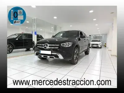 Usado Mercedes GLC300e 320 CV (235 kW) 2022 Negro SUV