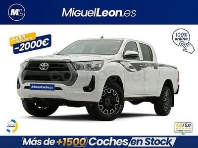 Usado Toyota HiLux 150 CV (110 kW) 2022 Blanco Pickup/Camioneta
