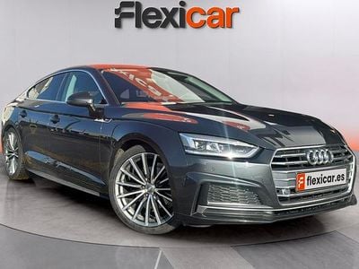 Usado Audi A5 Sportback Premium 190 CV (139 kW) 2018 Gris Utilitario