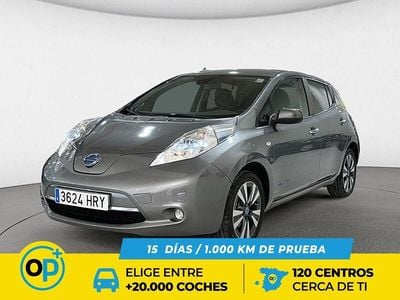 Gris Usado 2013 Nissan Leaf Tekna Utilitario | 7450 € (Precio justo)