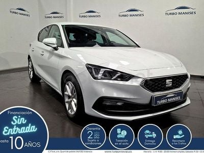 Usado Seat Leon Style 115 CV (84 kW) 2021 Blanco Berlina