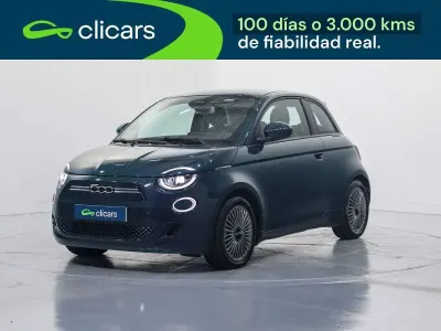 Usado Fiat 500e Icon 86 kW (118 CV) 2022 Azul Utilitario