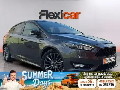 Usado Ford Focus ST-Line 125 CV (91 kW) 2018 Gris Berlina