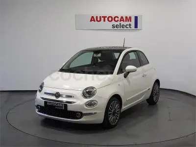Usado Fiat 500 Lounge 69 CV (50 kW) 2017 Blanco Berlina